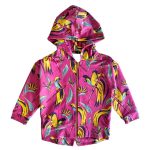 Bluza z kapturem na zamek Fioletowy Cudowronek