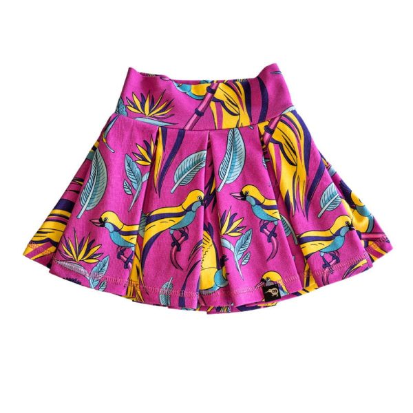 Spódniczka z szortami Fioletowy Cudowronek
