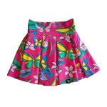 Spódniczka z szortami Różowe Motyle