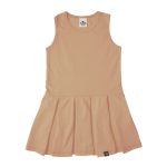 Beige tennis sleeveless dress
