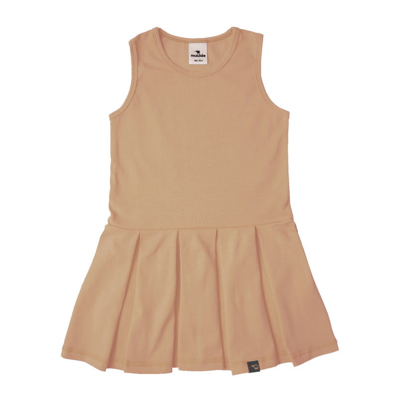 ss25subeba Beige tennis sleeveless dress - Image 1