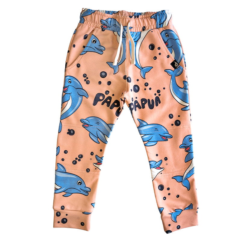 ss25trdope Spodnie Brzoskwiniowy Delfin - obrazek 1