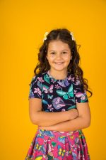 Navy Butterflies t-shirt - Image 4