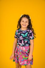 Navy Butterflies t-shirt - Image 8