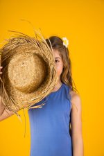 Sukienka na ramiączka Niebieska - obrazek 7