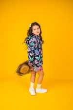 Bluza Kangurka Granatowe Motyle - obrazek 5