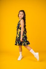 Sukienka na ramiączka Czarny Cudowronek - obrazek 5