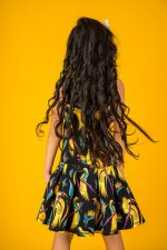 Sukienka na ramiączka Czarny Cudowronek - obrazek 7