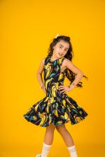 Sukienka na ramiączka Czarny Cudowronek - obrazek 2