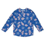 Blue Flowers Sweatshirt