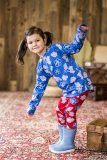 Blue Flowers Sweatshirt - Image 2