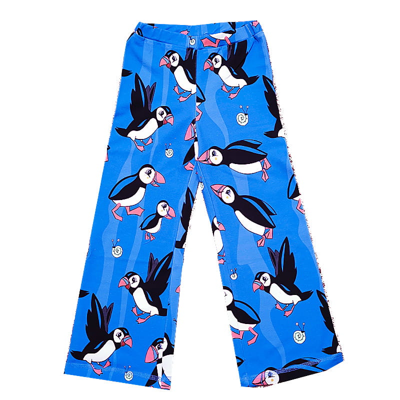 dzwony_blue_puffin Blue Puffin Flares - Image 1