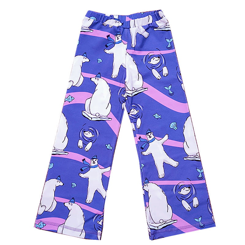 dzwony_purple_polar_bear Dzwony Fioletowy Niedźwiedź Polarny - obrazek 1