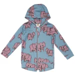 Elephant Zip Hoodie