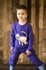 Purple Monkey Sweatshirt - Image 2