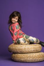 Yellow Peacock Leggings - Image 2