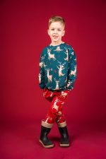 Green Reindeer Oversize Sweatshirt - Image 3